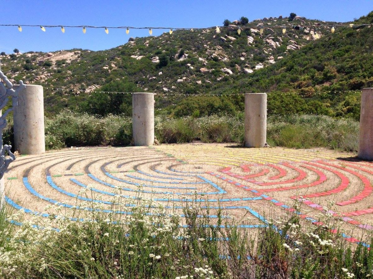 Labyrinth, Subtle Energy Retreat, San Diego California